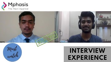 Mphasis latest interview experience 2022 | Mphasis interview Question & Answers | Mphasis interview
