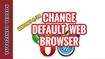 How To Change Your Default Web Browser | Windows 8/8.1