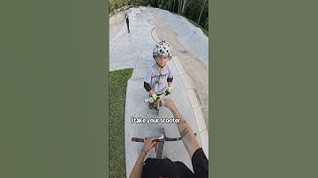He got HUMBLED😤 #short #scooter #skate #shorts #funny #fail  #viral #scoot