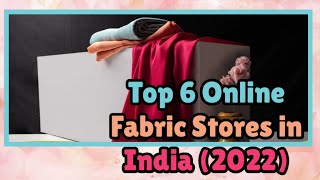 TOP 6 ONLINE FABRIC STORES IN INDIA (2022) | ☀️RDSHINZ screenshot 5