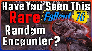 Have You Ever Seen This RARE Random Encounter In Fallout 76?