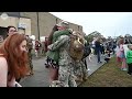 Military Homecoming: SeaBees Return From Deployment And Reunite With Their Families