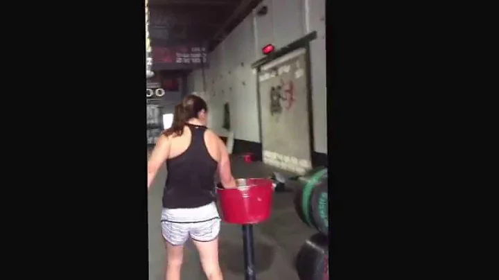 Heather Angelo Granite Games wall balls