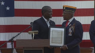 Black Marines honored at Rockford's Memorial Hall