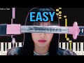 BLACKPINK Typa Girl EASY Piano Tutorial By Pianella Piano 