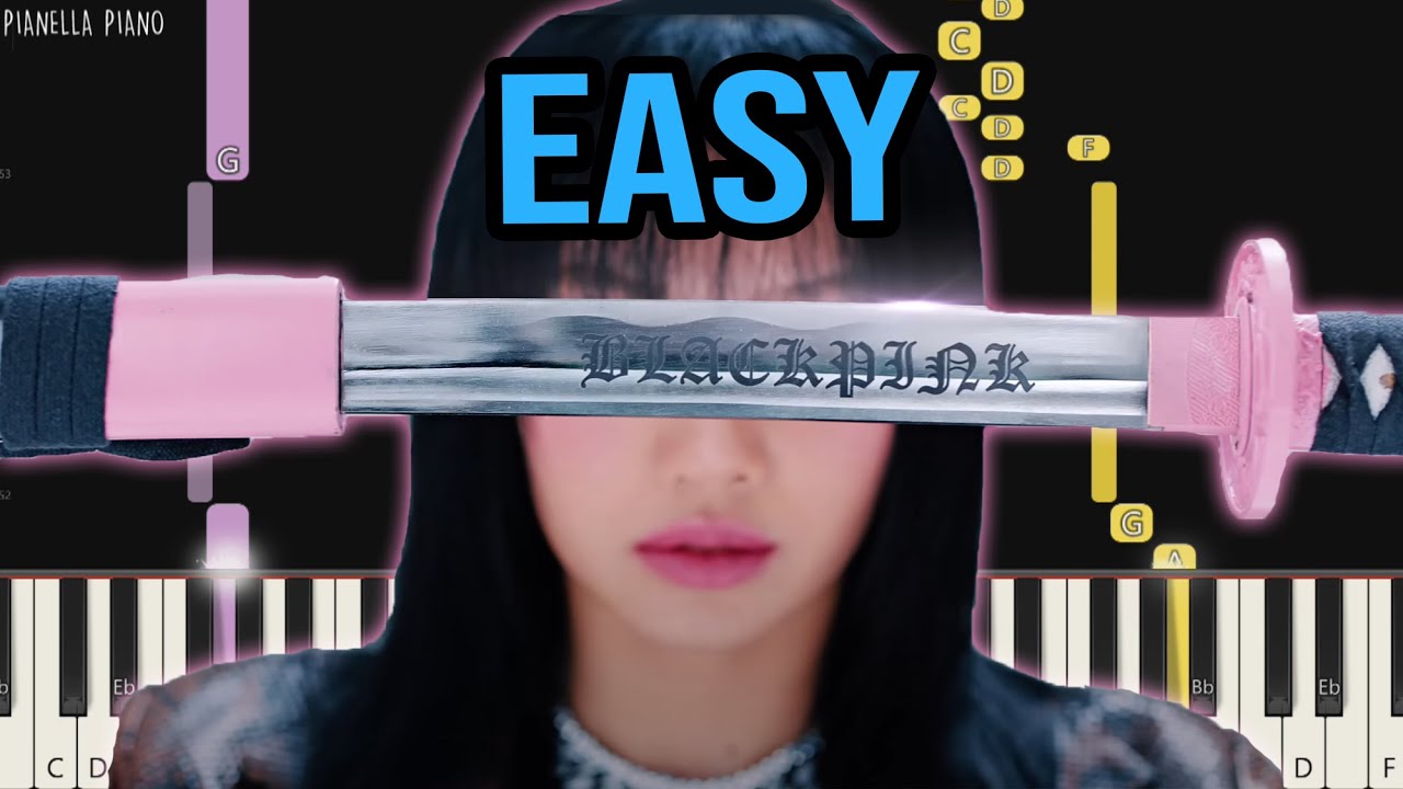 BLACKPINK - Typa Girl | EASY Piano Tutorial by Pianella Piano