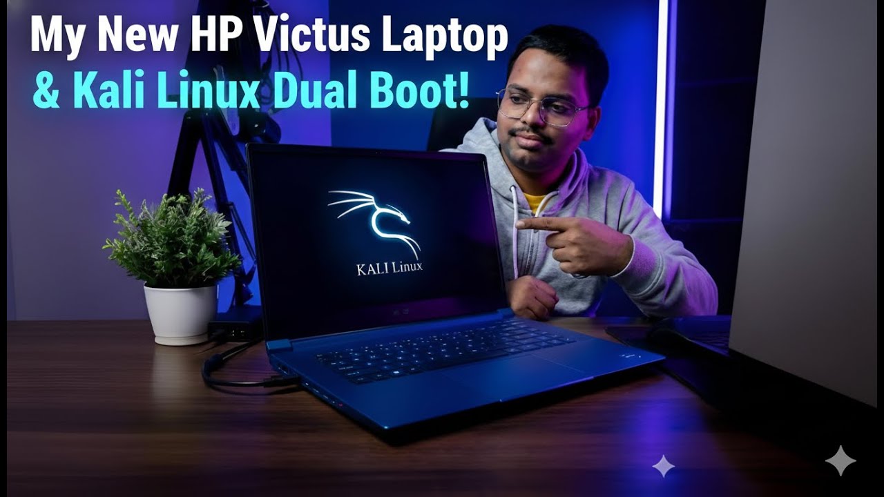 My New Hp Victus Laptop And Kali Linux Dual Boot Youtube 