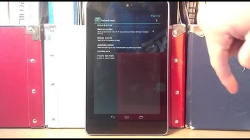 How To Factory Reset Google Nexus 7 Tablet