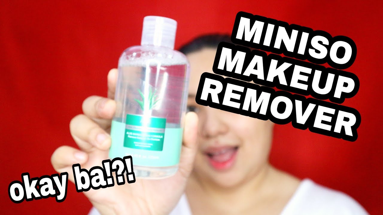 miniso makeup remover