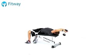 How To Do: Dumbbell Pullover - Flat Bench | Back Workout Exercise