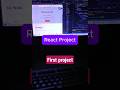 My First React Project