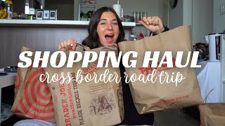 BUFFALO SHOPPING HAUL | cross border shopping from Canada to USA, trader joes, tjmaxx & target haul