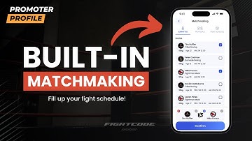 Streamlined Matchmaking for Your Next Combat Event [PROMOTER PROFILE]