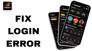 How To Fix And Solve Login Error On Audiomack App | Final Solution