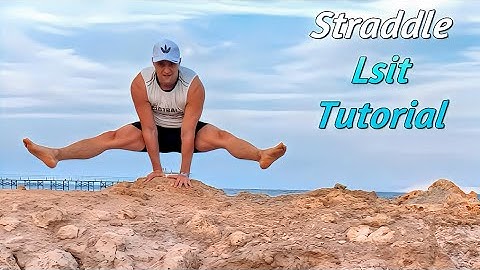 How to do Straddle L sit? |  Tutorial Step by Step