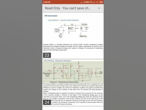 Reactance FM modulator - YouTube