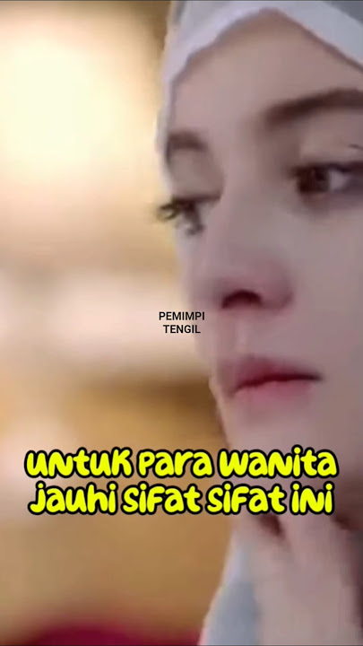 3 sifat istri yang membuat cepat menjanda !!