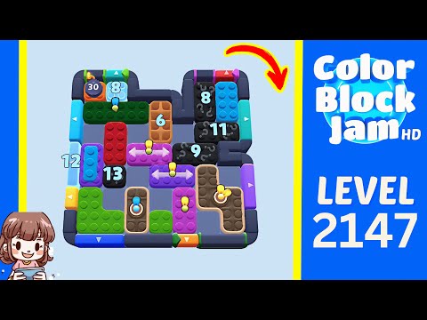 Color Block Jam Level 2147 walkthrough video preview