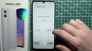 Samsung Galaxy A05: How to Set Up Face Unlock