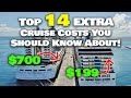 14 cruise ship EXTRA CHARGES you should know about!