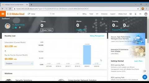 Create ECS Linux Instance in Alibaba Cloud Platform