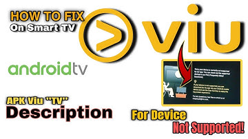 How to fix Viu for smart tv