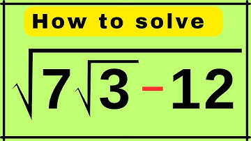 Germany | Can you solve this Square Root Algebra Problem? | Math Olympiad 