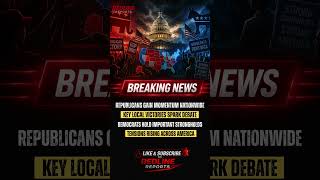 Republicans Gain Momentum As Political Debate Intensifies