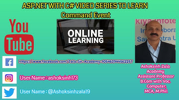 Command Event of Button Control in ASP.NET C#