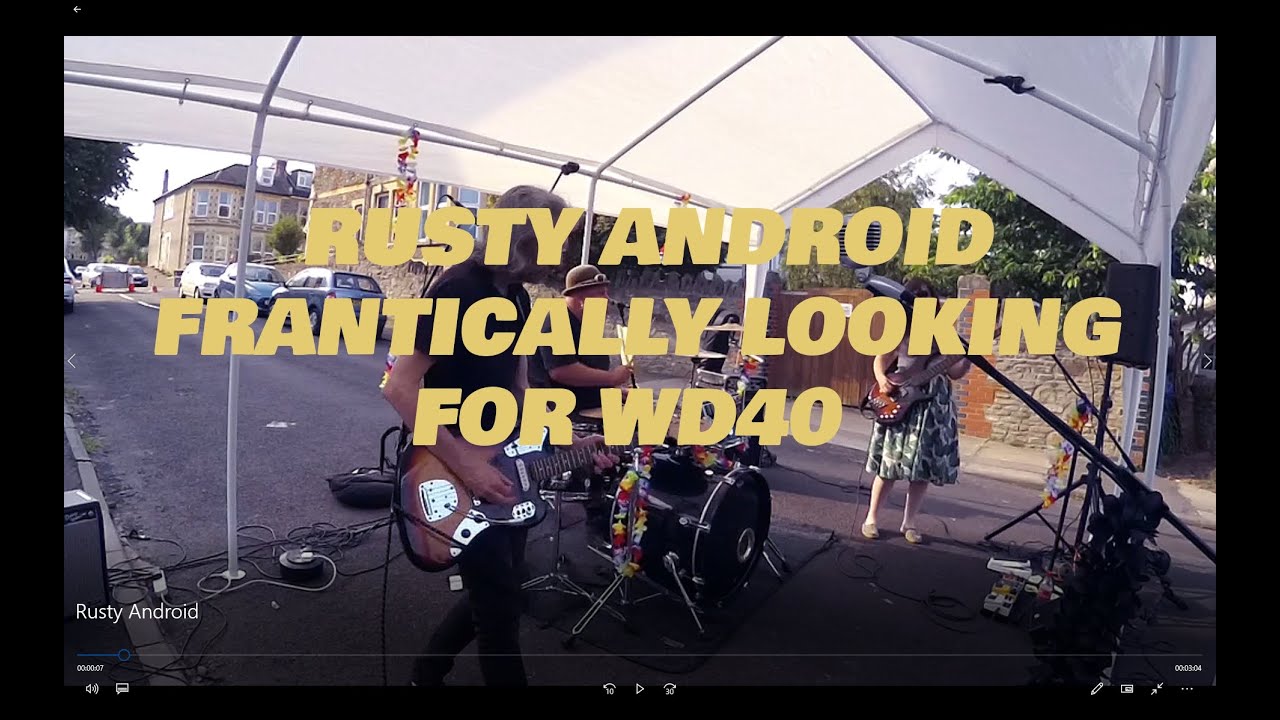 Mustard Allegro - Rusty Android Frantically Looking for WD40 - YouTube