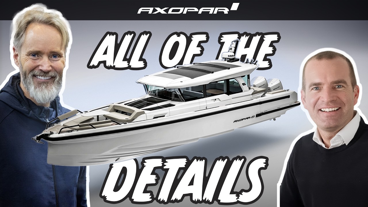 Обзор каюты Axopar 38 XC Cross Cabin | Самый подробный обзор на сегодняшний день