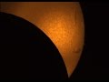 03.20 solar eclipse in H-alpha/Солнечное затмение 20.03.15 в Аш-альфа (cut)