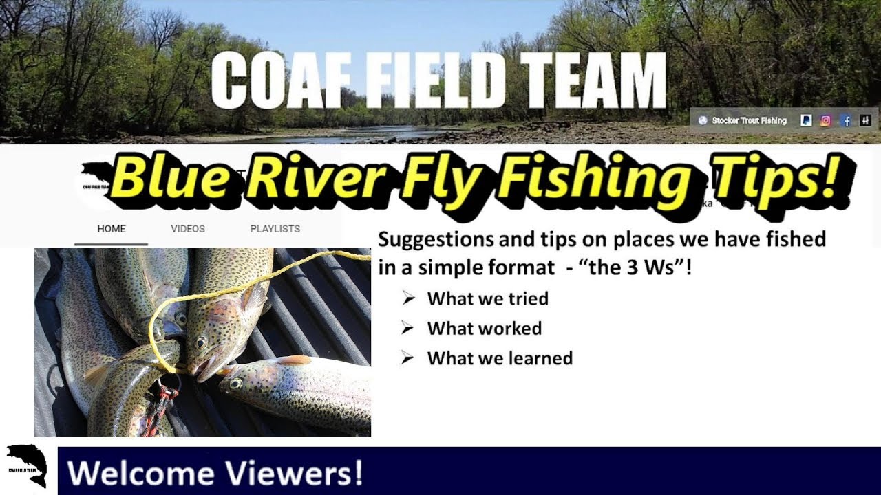 Blue River Oklahoma Fly Fishing Tips.... YouTube