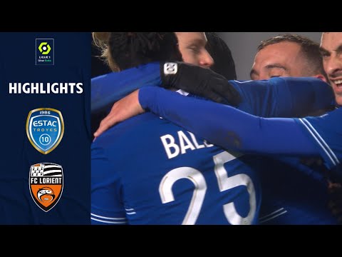 Troyes Lorient Goals And Highlights