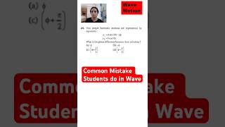 Velocity Phase Difference in SHM | JEE Mains / NEET PYQ Level