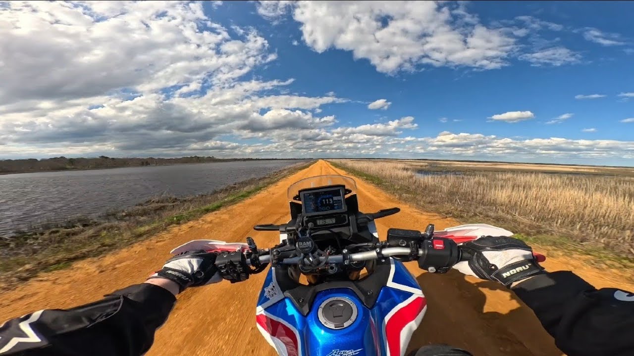 AFRICA TWIN 1100 POV PURE SOUND OFFROAD TOP SPEED 4K