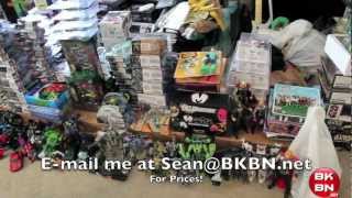 Botcon 2012 Toy Sale! Selling Transformers, Marvel Universe, Star Wars, DC & More!
