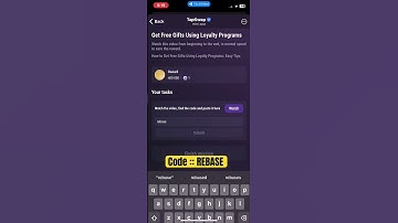 Get free gift loyalty programs tapswap code