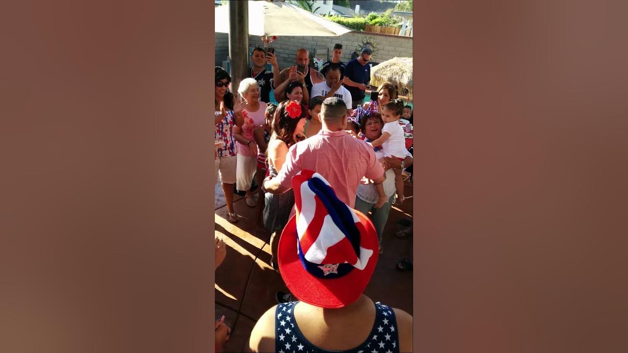 Proposal chino fourth of july YouTube