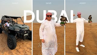 Woestijn Safari Door De Woestijn Van Dubai