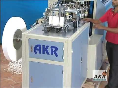 PAPER CUP FORMING MACHINE - AKR PC 850 