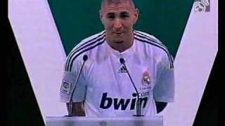 BENZEMA  PRESENTATION