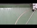 Portable waterjet cutting machine  with abrasive