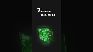 7 steps for clean coding #shorts #dev #webdevelopment #code