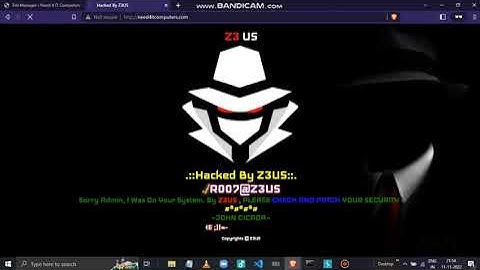 Deface Wordpress site