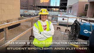 Purdue Civil and Construction Engineering Student Spotlight — Andi Flittner