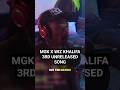 Wiz Khalifa previewed YET ANOTHER unreleased mgk collab song. They are going on tour together btw 👀