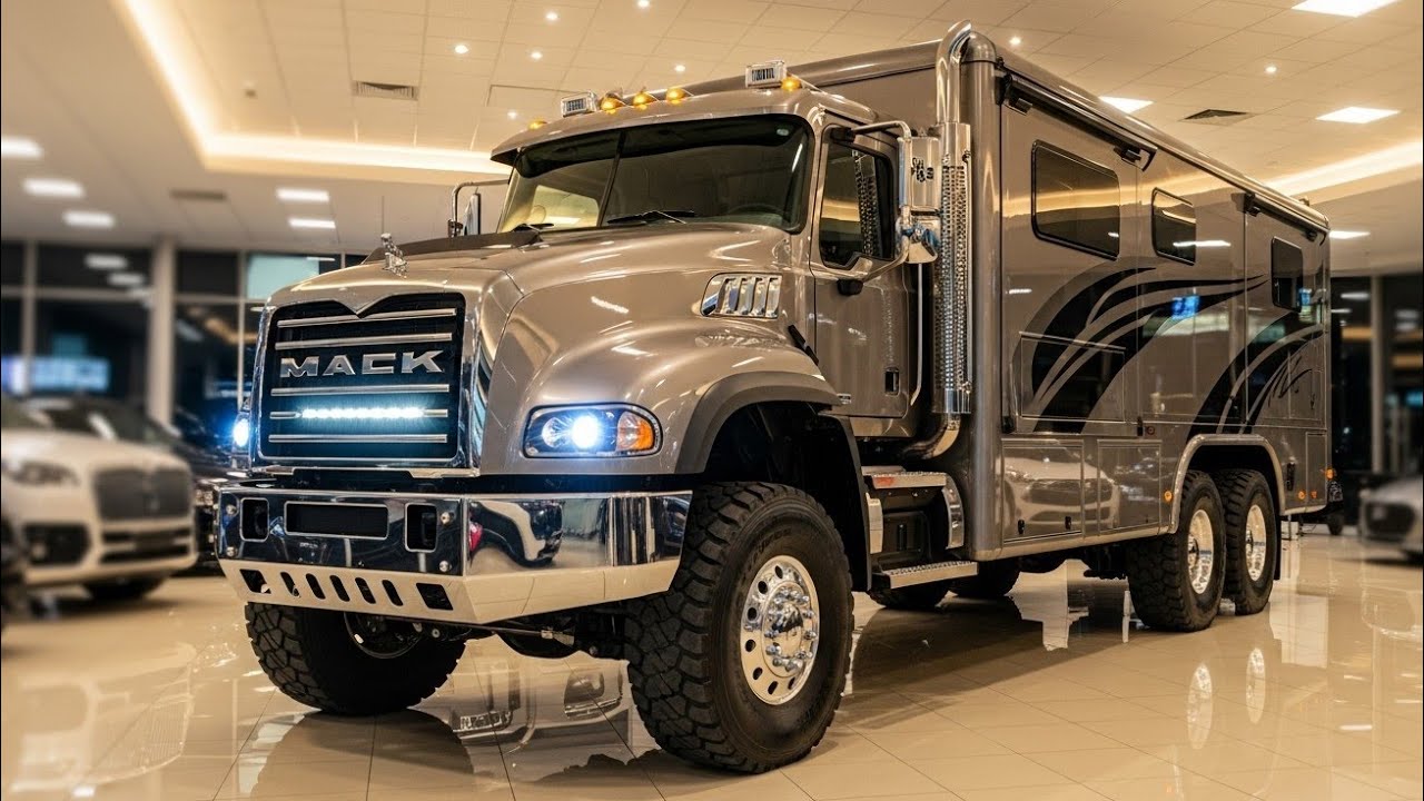 Insane 2026 Mack 6x6 Motorhome Camper — A Mobile Fortress Built for Any Terrain