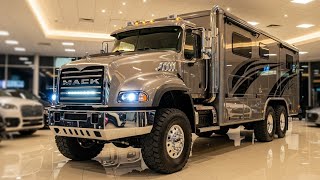 Insane 2026 Mack 6x6 Motorhome Camper — A Mobile Fortress Built for Any Terrain