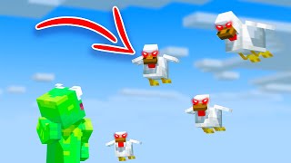 Minecraft, But All Mobs Are Aggressive